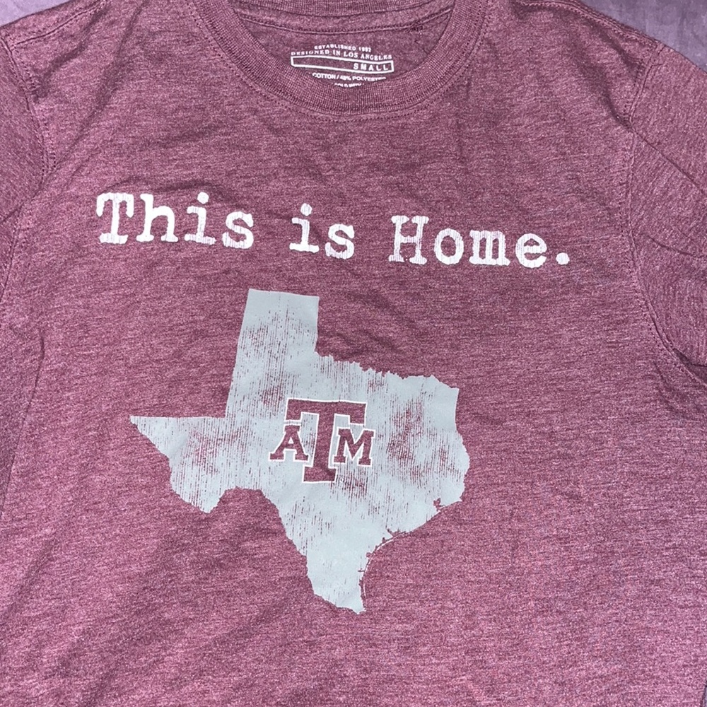 Aggies “this is home” shirt